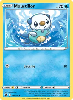 Carte Pokémon Moustillon 041 — Astres Radieux
