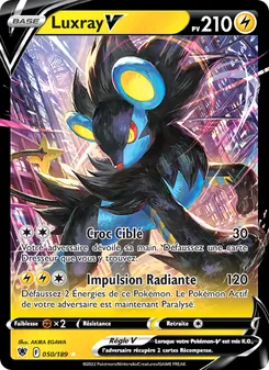 Carte Pokémon Luxray V 050 — Astres Radieux