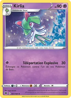 Carte Pokémon Kirlia 061 — Astres Radieux
