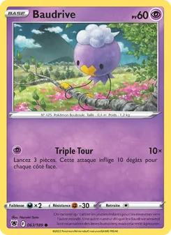Carte Pokémon Baudrive 063 — Astres Radieux