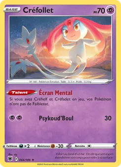 Carte Pokémon Créfollet 066 — Astres Radieux