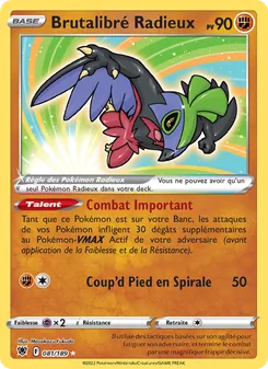 Carte Pokémon Brutalibré Radieux 081 — Astres Radieux
