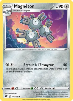 Carte Pokémon Magnéton 106 — Astres Radieux