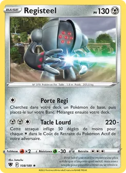 Carte Pokémon Registeel 108 — Astres Radieux