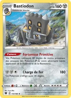 Carte Pokémon Bastiodon 110 — Astres Radieux