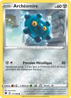 Carte Pokémon Archéomire 111 — Astres Radieux