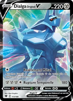 Carte Pokémon Dialga Originel V 113 — Astres Radieux