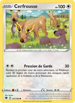 Carte Pokémon Cerfrousse 125 — Astres Radieux