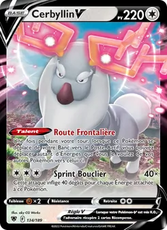 Carte Pokémon Cerbyllin V 134 — Astres Radieux