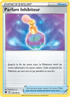 Carte Pokémon Parfum Inhibiteur 136 — Astres Radieux