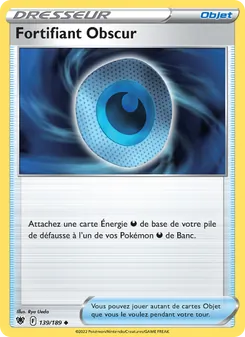 Carte Pokémon Fortifiant Obscur 139 — Astres Radieux