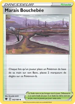Carte Pokémon Marais Bouchebée 142 — Astres Radieux