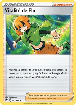 Carte Pokémon Vitalité de Flo 143 — Astres Radieux