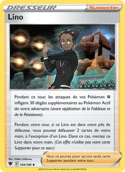 Carte Pokémon Lino 144 — Astres Radieux