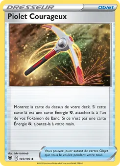 Carte Pokémon Piolet Courageux 145 — Astres Radieux