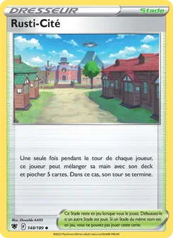 Carte Pokémon Rusti-Cité 148 — Astres Radieux