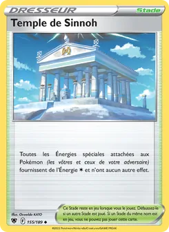 Carte Pokémon Temple de Sinnoh 155 — Astres Radieux