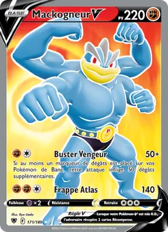 Carte Pokémon Mackogneur V 171 — Astres Radieux