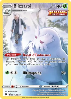 Carte Pokémon Blizzaroi TG01 — Astres Radieux