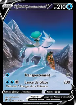 Carte Pokémon Sylveroy Cavalier du Froid V TG14 — Astres Radieux