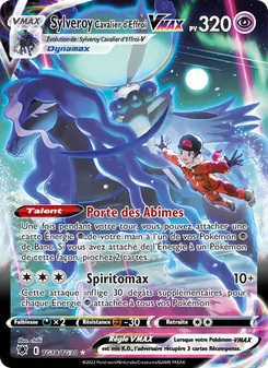 Carte Pokémon Sylveroy Cavalier d'Effroi VMAX TG18 — Astres Radieux