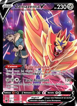 Carte Pokémon Zamazenta V TG22 — Astres Radieux