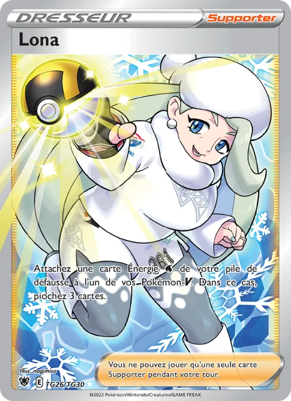 Carte Pokémon Lona TG26/189 de l'extension Astres Radieux