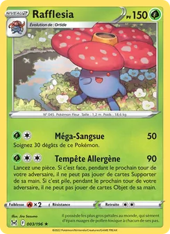 Carte Pokémon Rafflesia 003