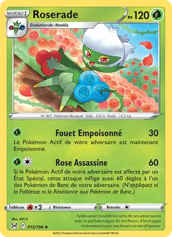 Carte Pokémon Roserade 015