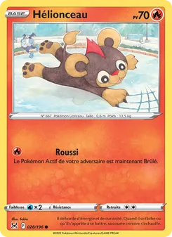 Carte Pokémon Hélionceau 028 — Origine Perdue