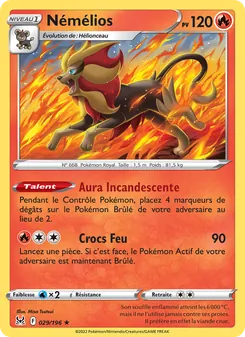 Carte Pokémon Némélios 029