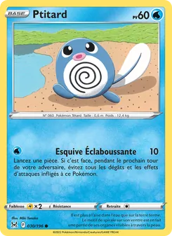 Carte Pokémon Ptitard 030
