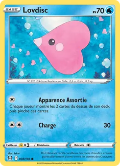 Carte Pokémon Lovdisc 038 — Origine Perdue