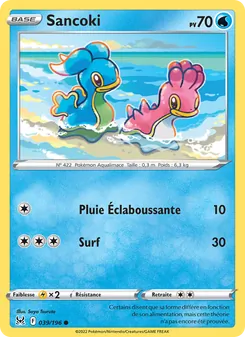 Carte Pokémon Sancoki 039 — Origine Perdue