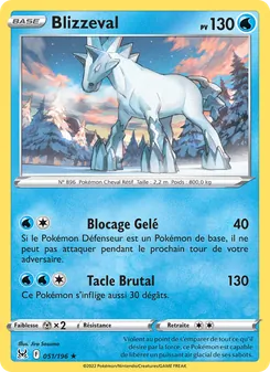 Carte Pokémon Blizzeval 051 — Origine Perdue