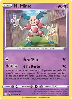 Carte Pokémon M. Mime 067