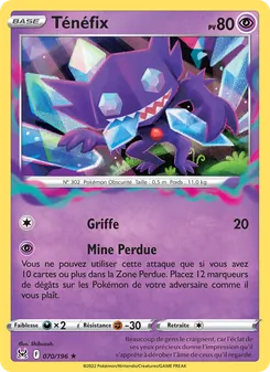 Carte Pokémon Ténéfix 070