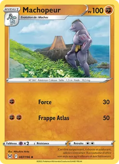 Carte Pokémon Machopeur 087
