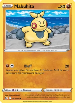 Carte Pokémon Makuhita 097