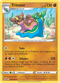 Carte Pokémon Tritosor 102
