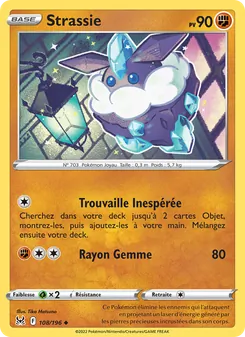 Carte Pokémon Strassie 108