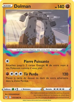 Carte Pokémon Dolman 111