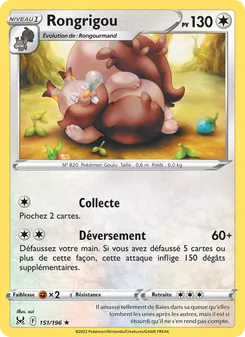 Carte Pokémon Rongrigou 151