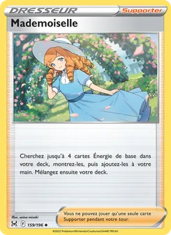 Carte Pokémon Mademoiselle 159