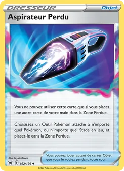 Carte Pokémon Aspirateur Perdu 162