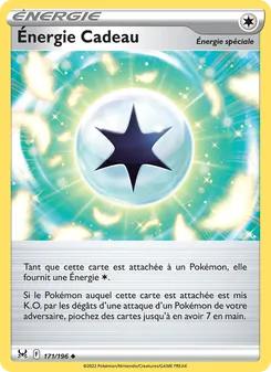 Carte Pokémon Énergie Cadeau 171