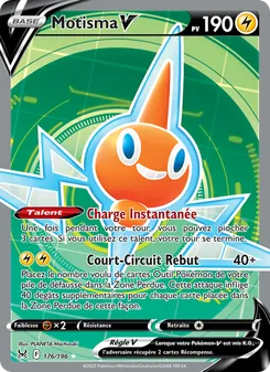 Carte Pokémon Motisma V 176