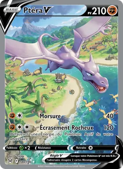 Carte Pokémon Ptéra V 180