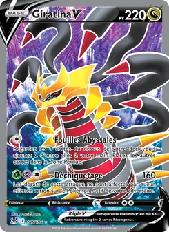 Carte Pokémon Giratina V 185 — Origine Perdue