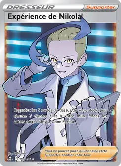 Carte Pokémon Expérience de Nikolaï 190